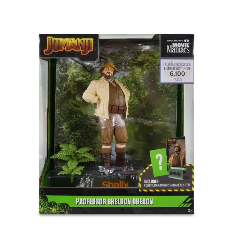 Jumanji: The Next Level Movie Maniacs Professor Sheldon Oberon 6" Limited Edition Figure Gallery Image 11