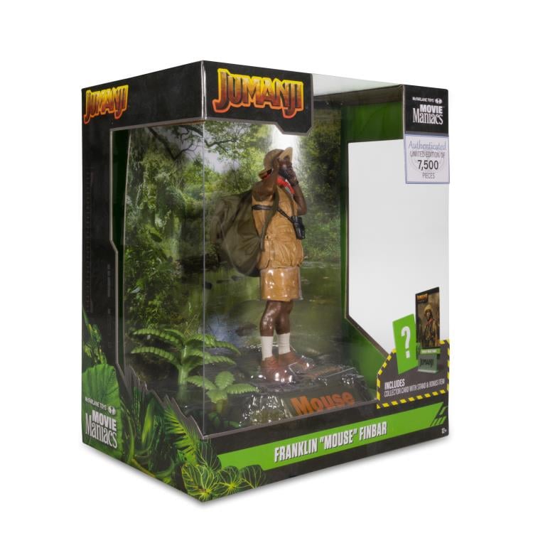 Jumanji: The Next Level Movie Maniacs Franklin "Mouse" Finbar 6" Limited Edition Figure Gallery Image 11