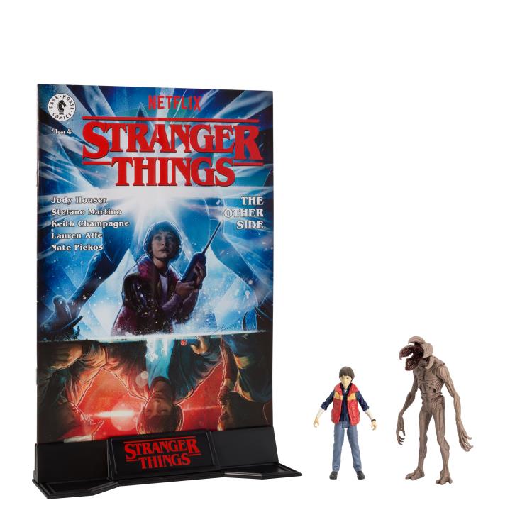 Stranger Things Page Punchers Will Byers & Demogorgon 3" Figure with Comic Two-Pack Gallery Image 9