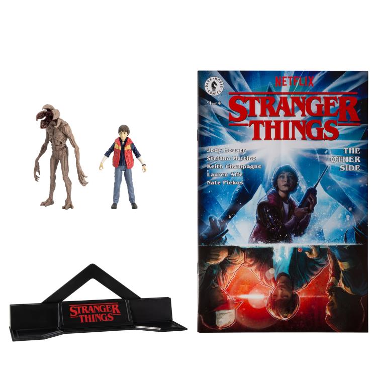Stranger Things Page Punchers Will Byers & Demogorgon 3" Figure with Comic Two-Pack Gallery Image 10