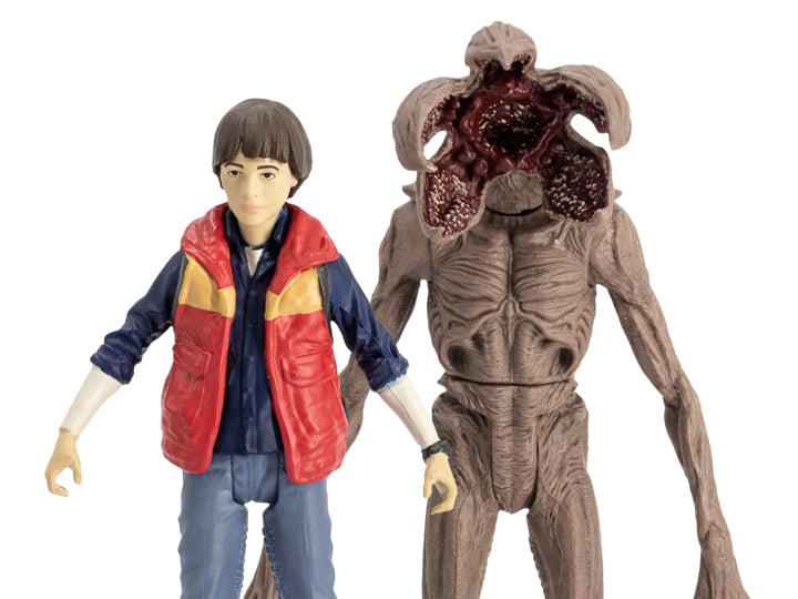 Stranger Things Page Punchers Will Byers & Demogorgon 3" Figure with Comic Two-Pack Gallery Image 1