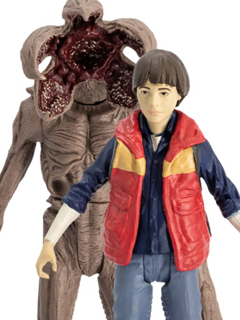 Stranger Things Page Punchers Will Byers & Demogorgon 3" Figure with Comic Two-Pack Gallery Image 2
