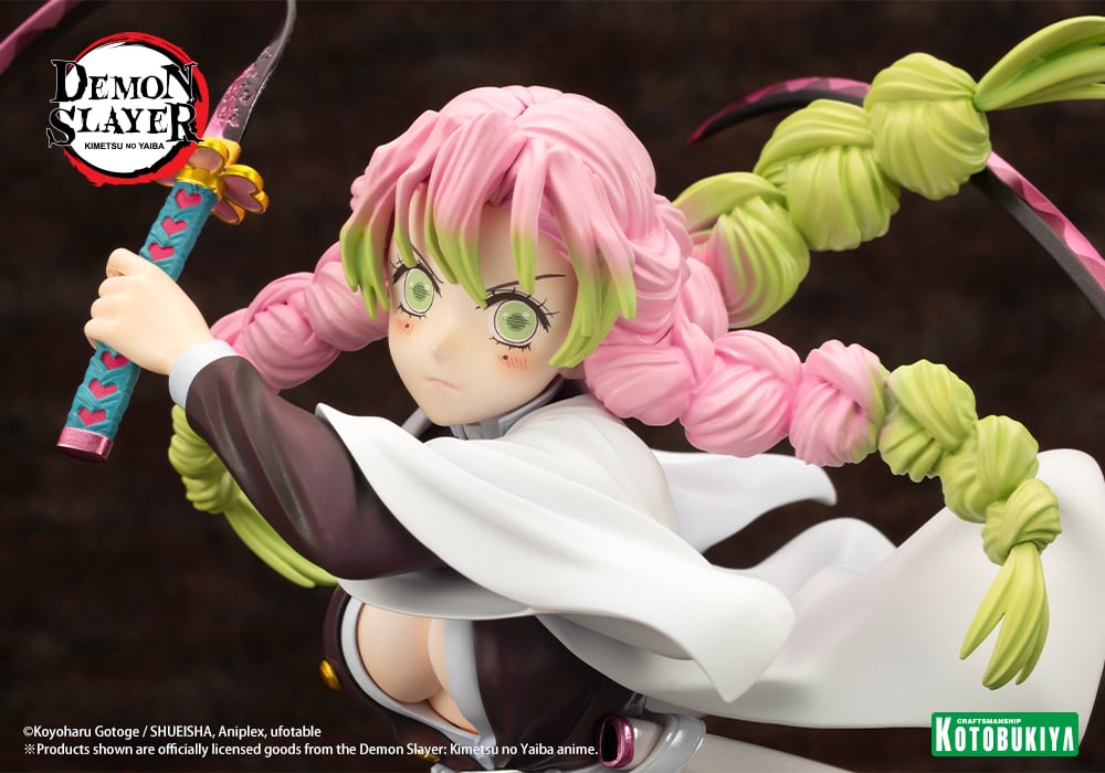 Demon Slayer: Kimetsu no Yaiba ArtFX J Mitsuri Kanroji 1/8 Scale Figure Gallery Image 11