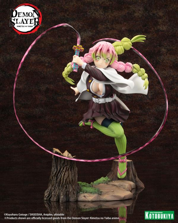 Demon Slayer: Kimetsu no Yaiba ArtFX J Mitsuri Kanroji 1/8 Scale Figure Gallery Image 4