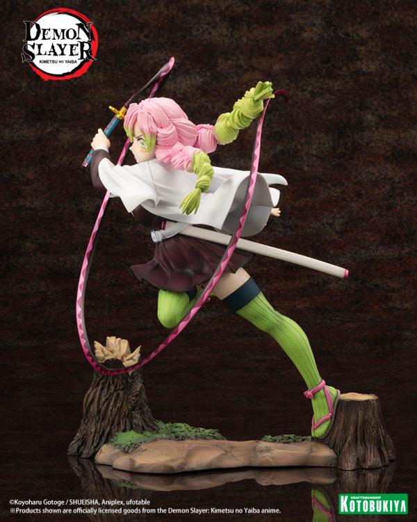Demon Slayer: Kimetsu no Yaiba ArtFX J Mitsuri Kanroji 1/8 Scale Figure Gallery Image 8