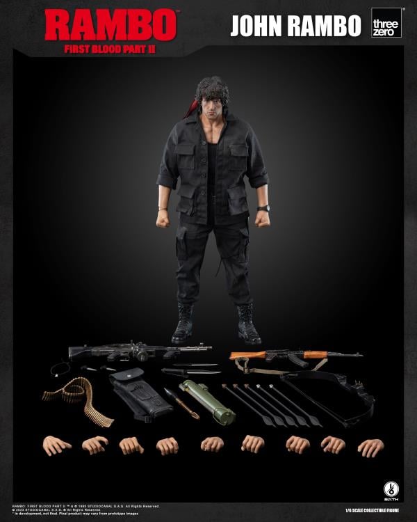 Rambo: First Blood Part II SiXTH John Rambo 1/6 Scale Figure Gallery Image 22