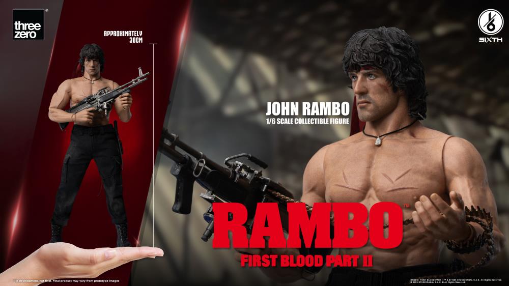 Rambo: First Blood Part II SiXTH John Rambo 1/6 Scale Figure Gallery Image 21