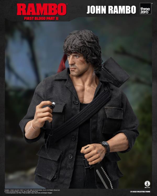 Rambo: First Blood Part II SiXTH John Rambo 1/6 Scale Figure Gallery Image 8
