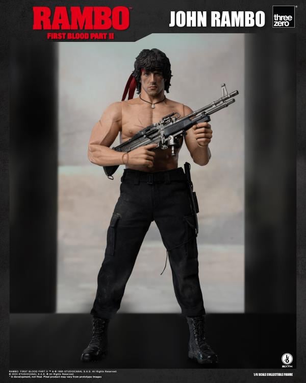 Rambo: First Blood Part II SiXTH John Rambo 1/6 Scale Figure Gallery Image 6