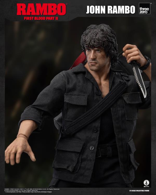 Rambo: First Blood Part II SiXTH John Rambo 1/6 Scale Figure Gallery Image 9
