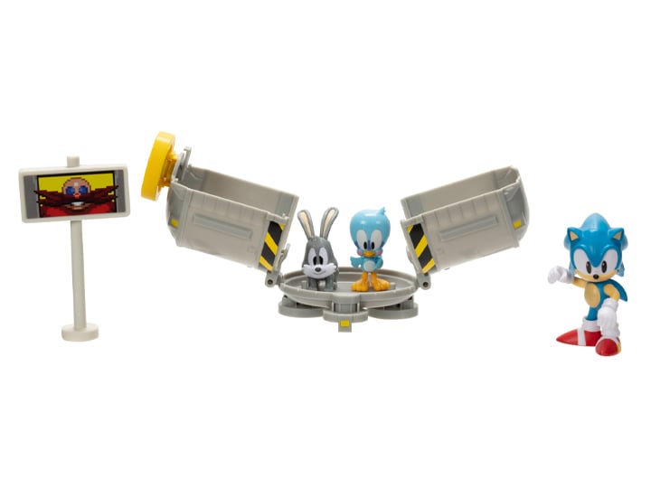 Sonic The Hedgehog Level Clear 2.5-Inch Scale Diorama Gallery Image 1