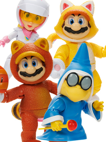 Figurines - super mario - coffret 5 figurines Jakks Pacific | La Redoute