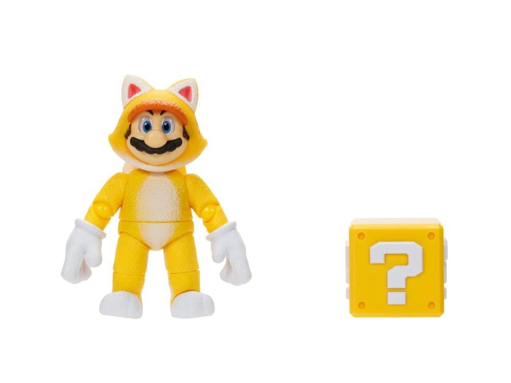 The Super Mario Bros. Movie Cat Mario 5-Inch Scale Figure Gallery Image 3