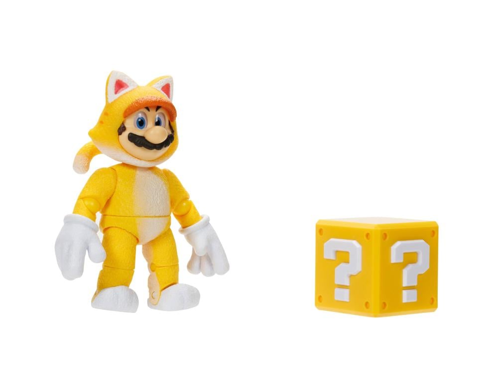 The Super Mario Bros. Movie Cat Mario 5-Inch Scale Figure Gallery Image 6