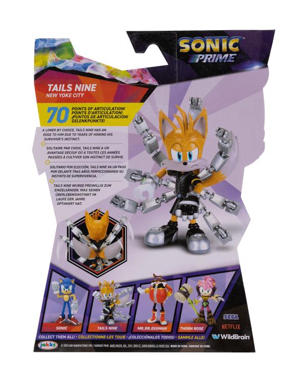 Sonic Prime 5-Inch Scale Wave 1 Set of 4 Figures Gallery Image 31