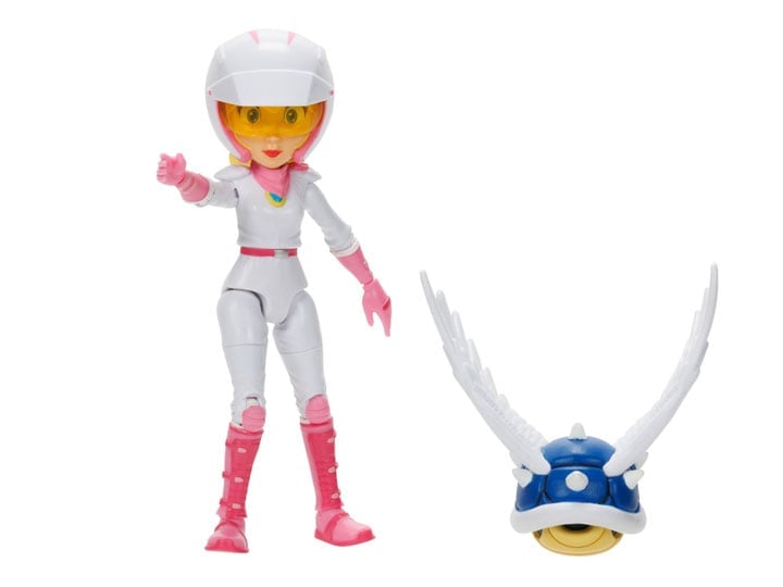 The Super Mario Bros. Movie Peach 5-Inch Scale Figure Gallery Image 1