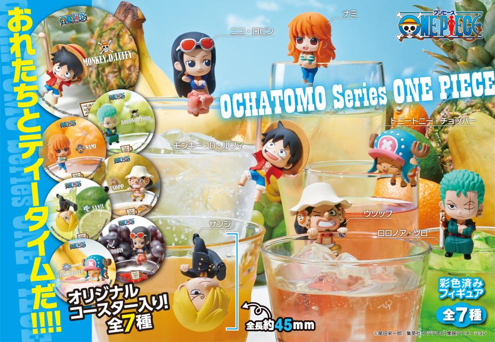 One Piece Ochatomo Tea Time of Pirates Box of 8 Random Figures (Reissue) Gallery Image 13