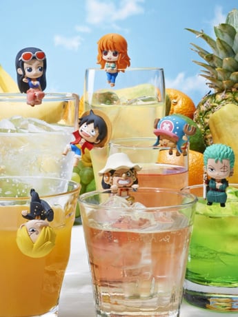 One Piece Ochatomo Tea Time of Pirates Box of 8 Random Figures (Reissue) Gallery Image 2
