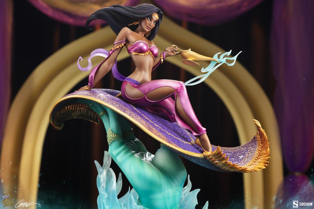 Fairytale Fantasies Collection Arabian Nights Sultana Statue Gallery Image 4