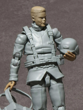Mobile Suit Gundam G.M.G. Professional Earth Federation Forces Army Soldier 02 1/18 Scale Figure Gallery Image 2