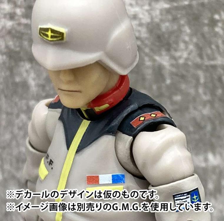 Mobile Suit Gundam G.M.G. Professional Earth Federation Forces Army Soldier 02 1/18 Scale Figure Gallery Image 11