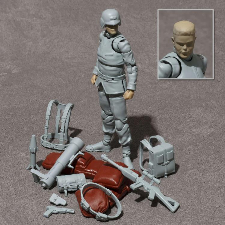 Mobile Suit Gundam G.M.G. Professional Earth Federation Forces Army Soldier 02 1/18 Scale Figure Gallery Image 6