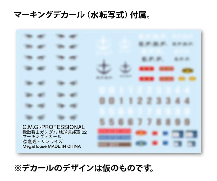 Mobile Suit Gundam G.M.G. Professional Earth Federation Forces Army Soldier 02 1/18 Scale Figure Gallery Image 10