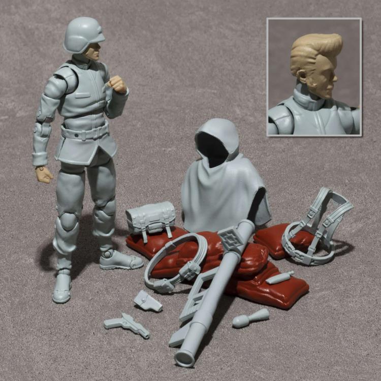 Mobile Suit Gundam G.M.G. Professional Earth Federation Forces Army Soldier 01 1/18 Scale Figure Gallery Image 6
