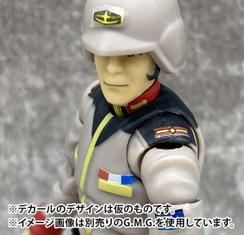Mobile Suit Gundam G.M.G. Professional Earth Federation Forces Army Soldier 01 1/18 Scale Figure Gallery Image 11