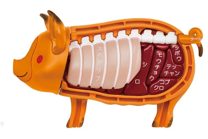 Pork (Whole Grilled Ver.) Kaitai Puzzle Gallery Image 5