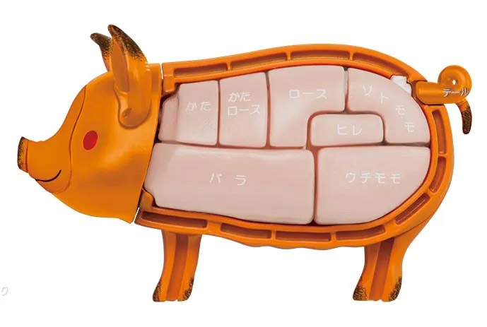 Pork (Whole Grilled Ver.) Kaitai Puzzle Gallery Image 4