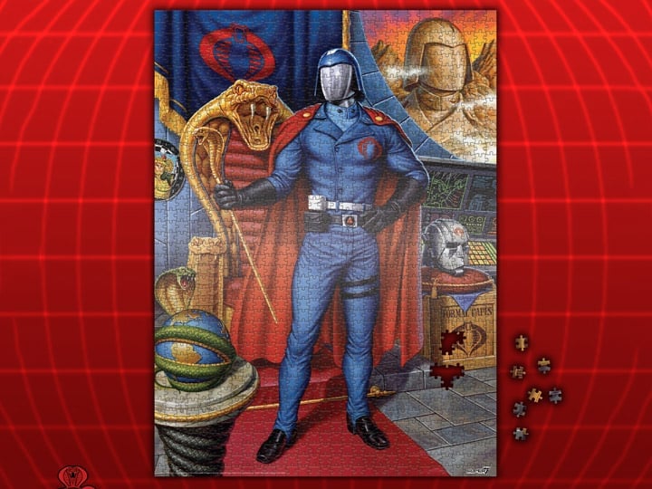 G.I. Joe Cobra Commander 1,000-Piece Puzzle Gallery Image 1