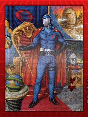 G.I. Joe Cobra Commander 1,000-Piece Puzzle Gallery Image 2