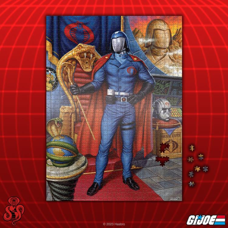 G.I. Joe Cobra Commander 1,000-Piece Puzzle Gallery Image 3