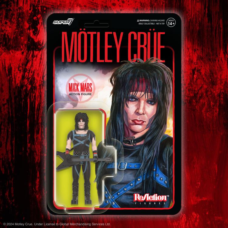 Motley Crue ReAction Mick Mars (Shout at the Devil Ver.) Figure Gallery Image 4