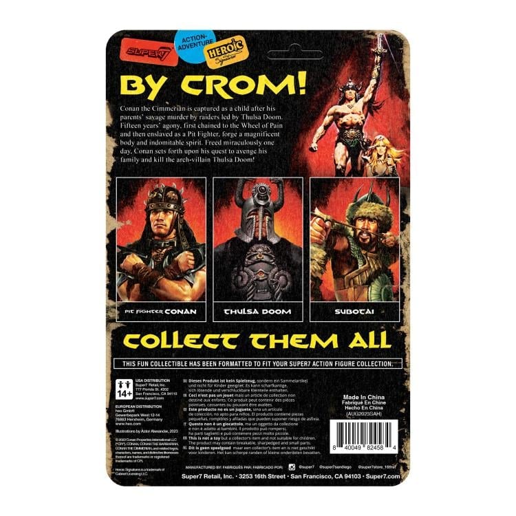 Conan the Barbarian ReAction Conan (Pit Fighter) Figure Gallery Image 7