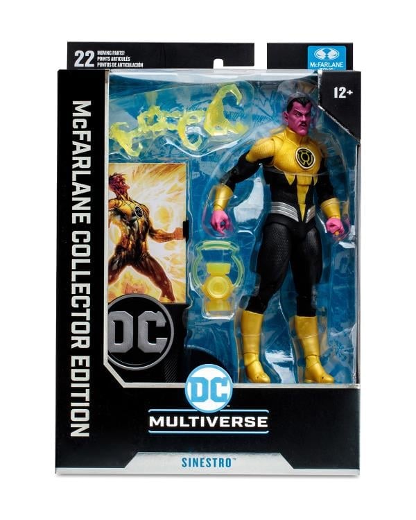Sinestro Corps Wars DC Multiverse Collector Edition Sinestro Action Figure Gallery Image 9