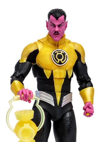 Sinestro Corps Wars DC Multiverse Collector Edition Sinestro Action Figure Gallery Image 2