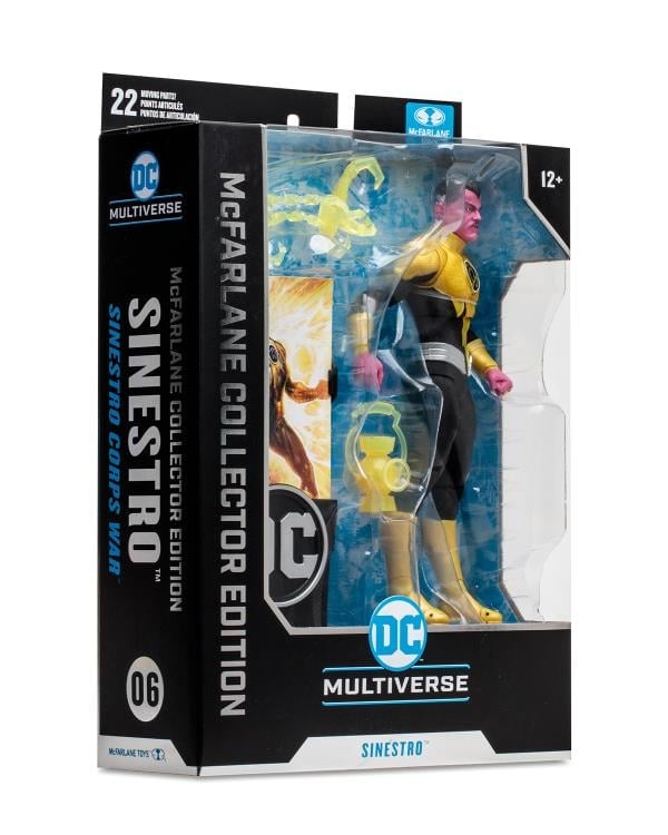 Sinestro Corps Wars DC Multiverse Collector Edition Sinestro Action Figure Gallery Image 10