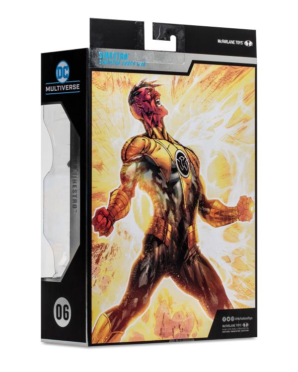 Sinestro Corps Wars DC Multiverse Collector Edition Sinestro Action Figure Gallery Image 11