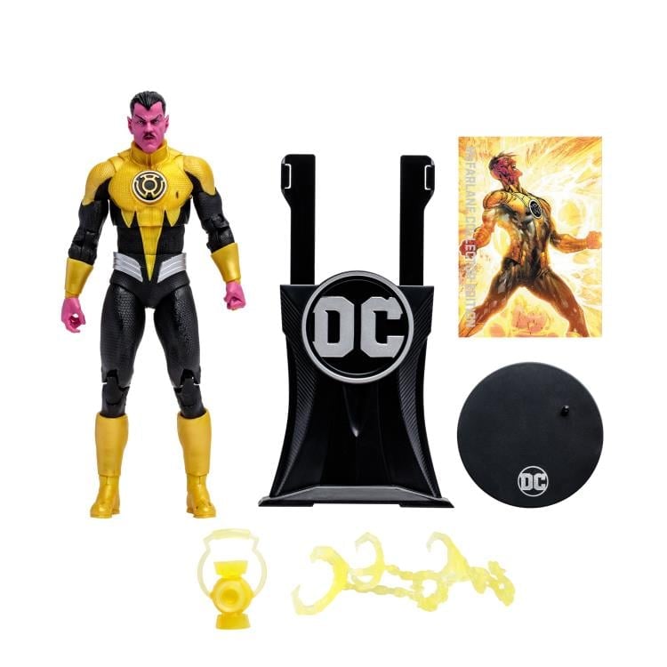 Sinestro Corps Wars DC Multiverse Collector Edition Sinestro Action Figure Gallery Image 8