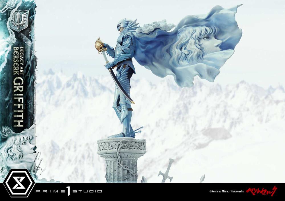 Berserk Legacy Art "Kentaro Miura" Griffith 1/6 Scale Statue (With Bonus) Gallery Image 25