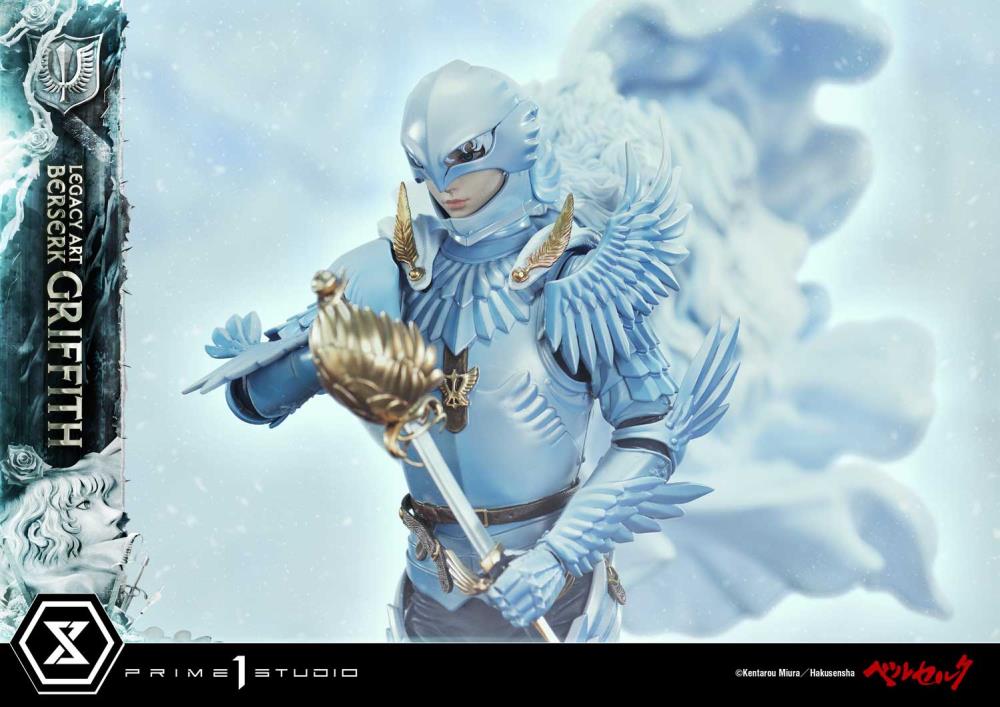 Berserk Legacy Art "Kentaro Miura" Griffith 1/6 Scale Statue (With Bonus) Gallery Image 8