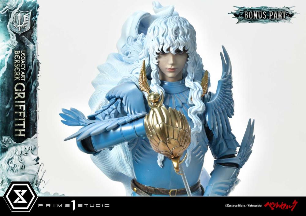 Berserk Legacy Art "Kentaro Miura" Griffith 1/6 Scale Statue (With Bonus) Gallery Image 34