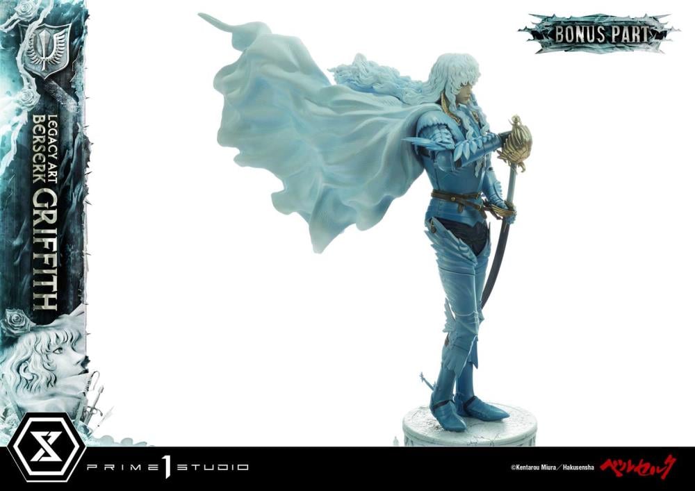 Berserk Legacy Art "Kentaro Miura" Griffith 1/6 Scale Statue (With Bonus) Gallery Image 14