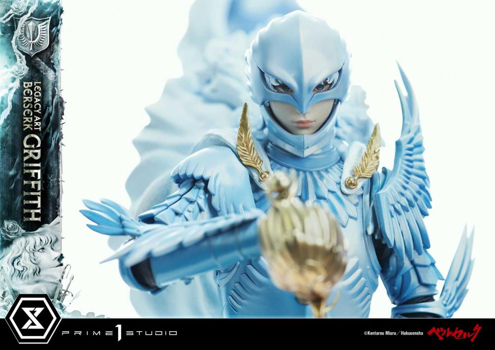 Berserk Legacy Art "Kentaro Miura" Griffith 1/6 Scale Statue (With Bonus) Gallery Image 35