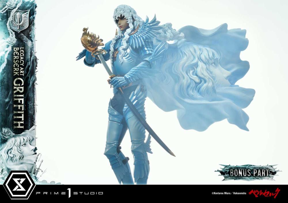 Berserk Legacy Art "Kentaro Miura" Griffith 1/6 Scale Statue (With Bonus) Gallery Image 29
