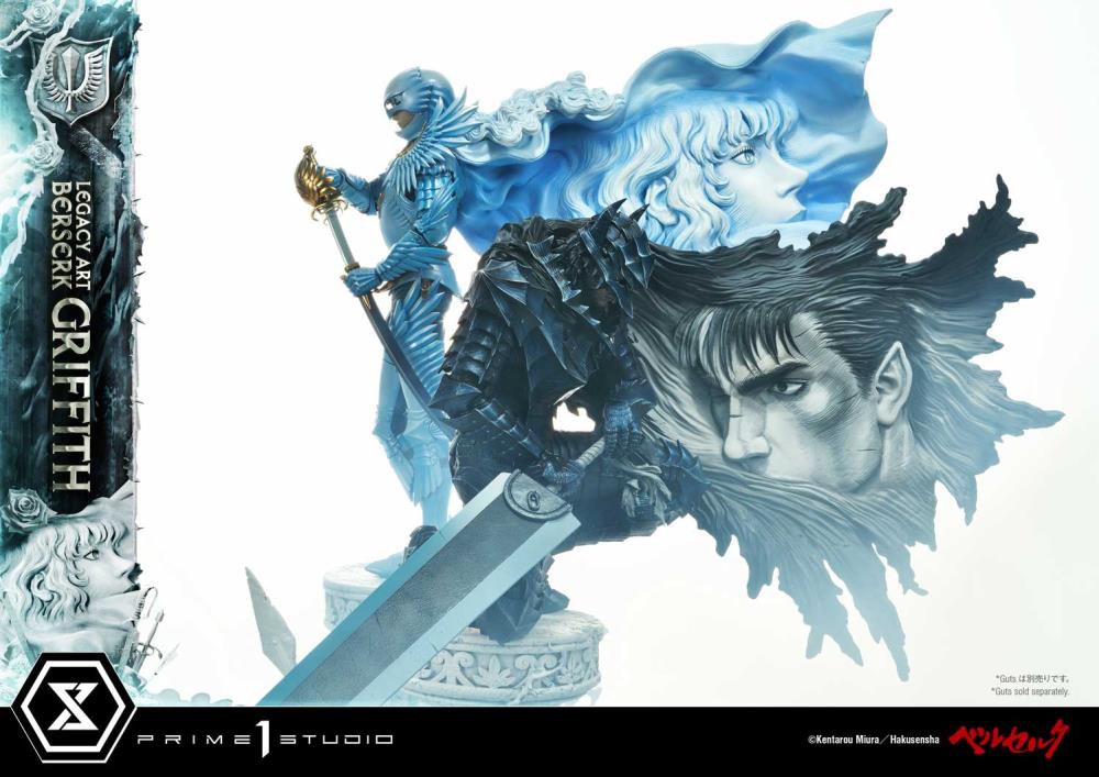 Berserk Legacy Art "Kentaro Miura" Griffith 1/6 Scale Statue (With Bonus) Gallery Image 52