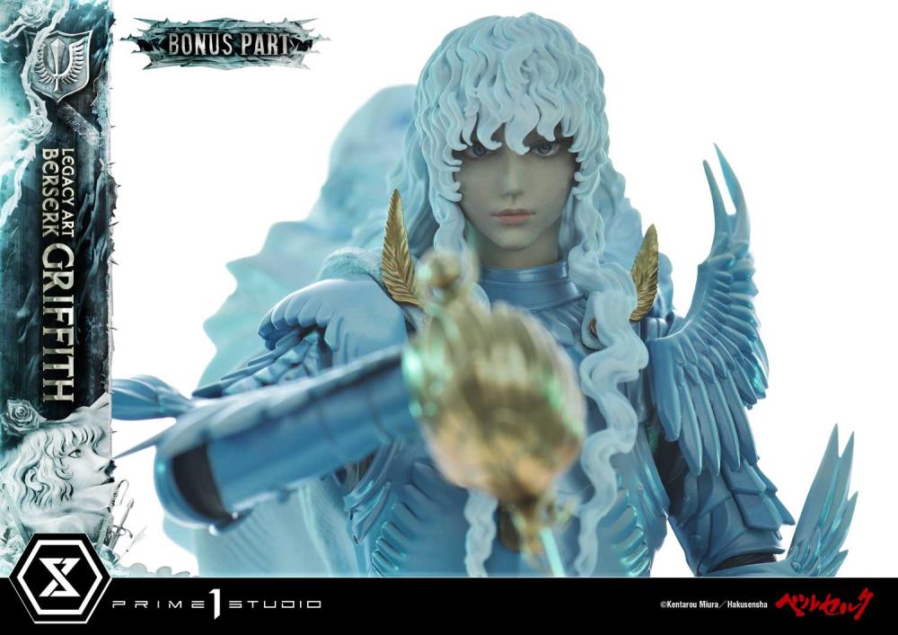 Berserk Legacy Art "Kentaro Miura" Griffith 1/6 Scale Statue (With Bonus) Gallery Image 32