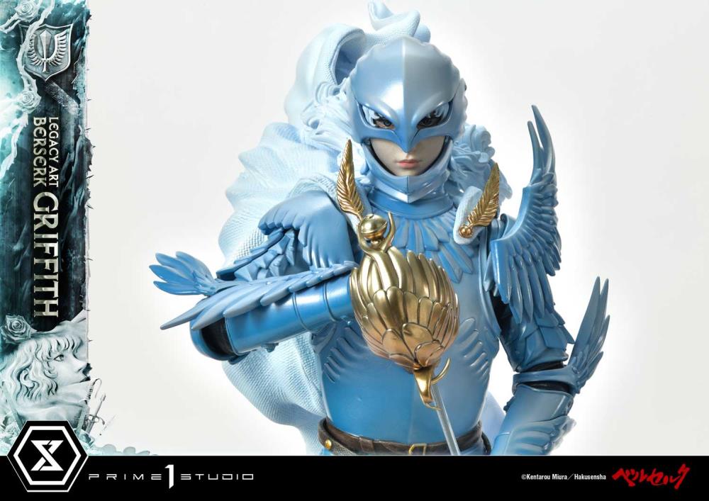Berserk Legacy Art "Kentaro Miura" Griffith 1/6 Scale Statue (With Bonus) Gallery Image 37